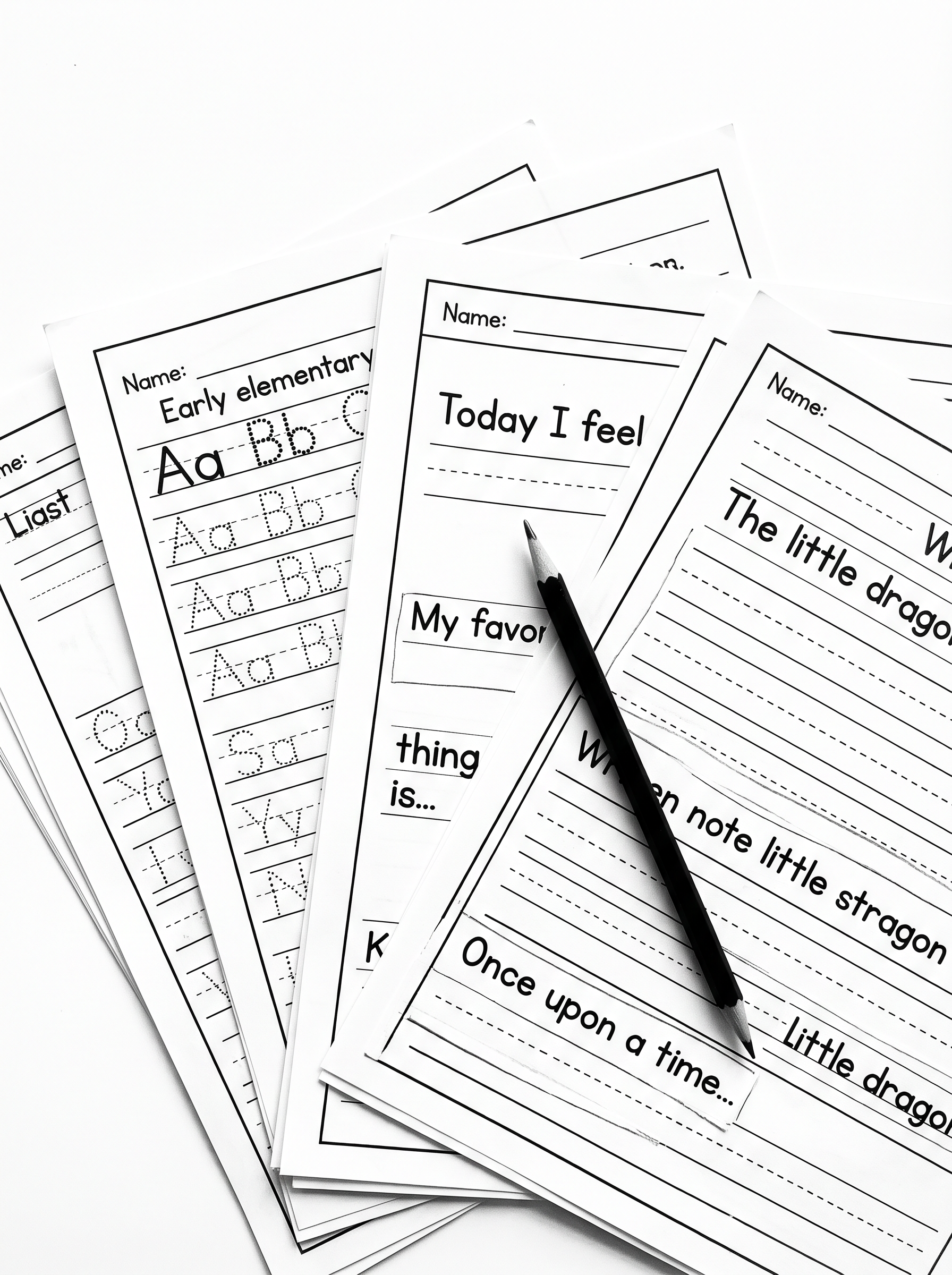 Kindergarten Morning Work